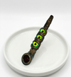 Triple Green Venom Eye Wand Pipe