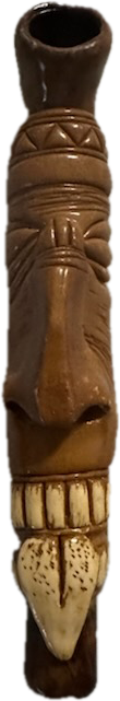 Tribal Totem Wand Pipe