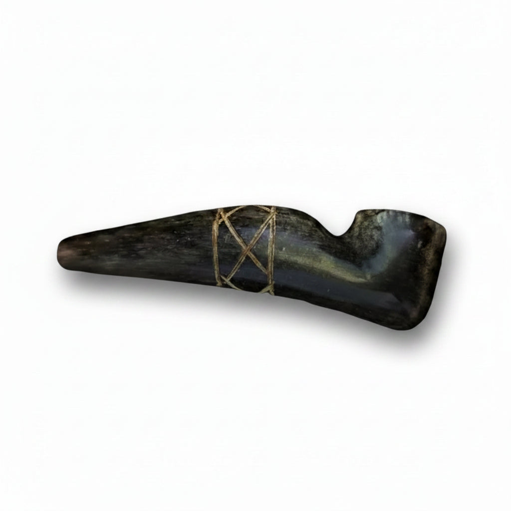 Water Buffalo Horn Black