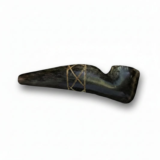 Water Buffalo Horn Black