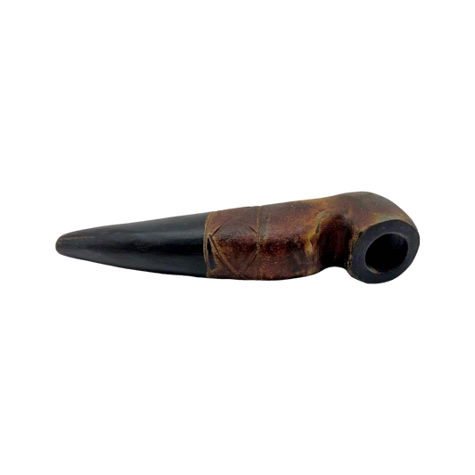 Water Buffalo Horn Pipe 2 Tone
