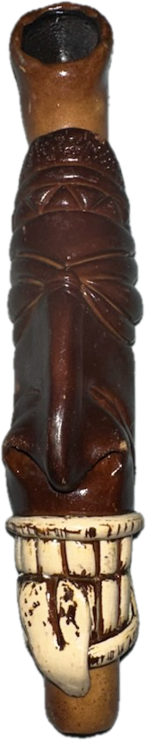 Tribal Totem Wand Pipe