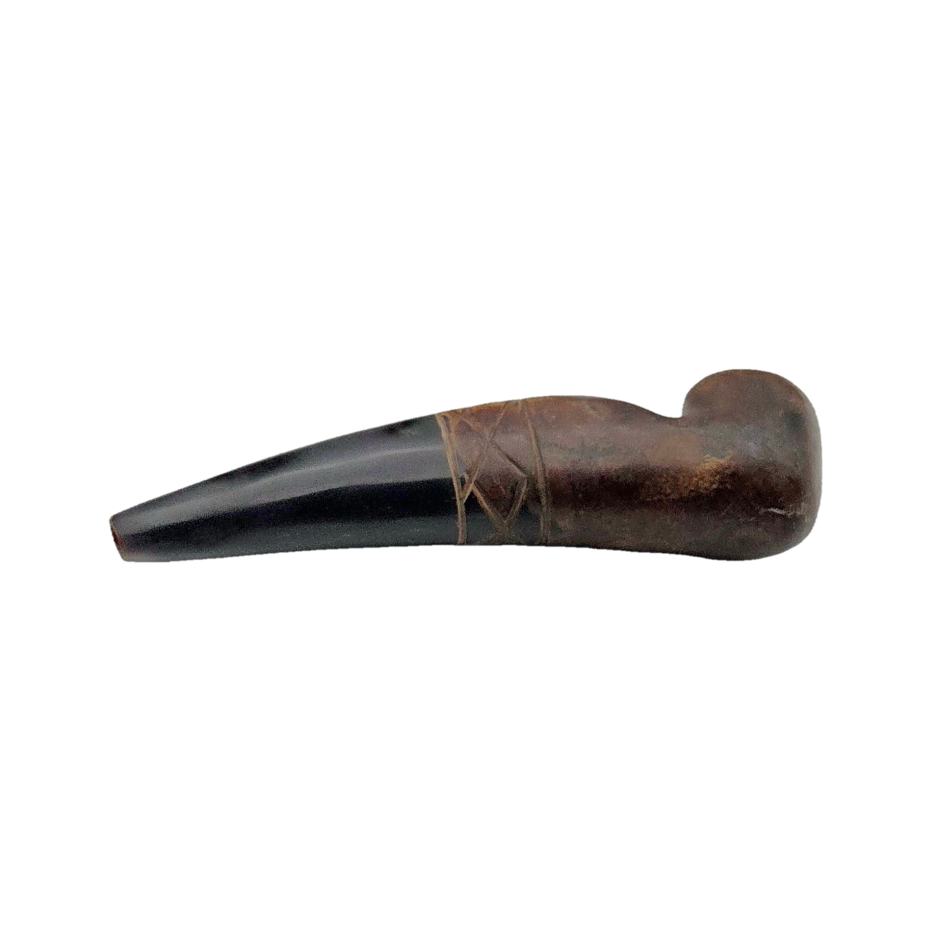 Water Buffalo Horn Pipe 2 Tone